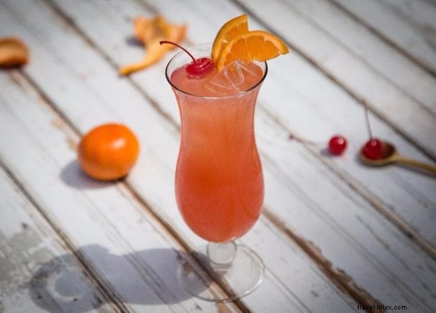 Bayou Rum Hurricane Cocktail: A Shaken Tropical Delight from Southwest Louisiana #EatSWLA