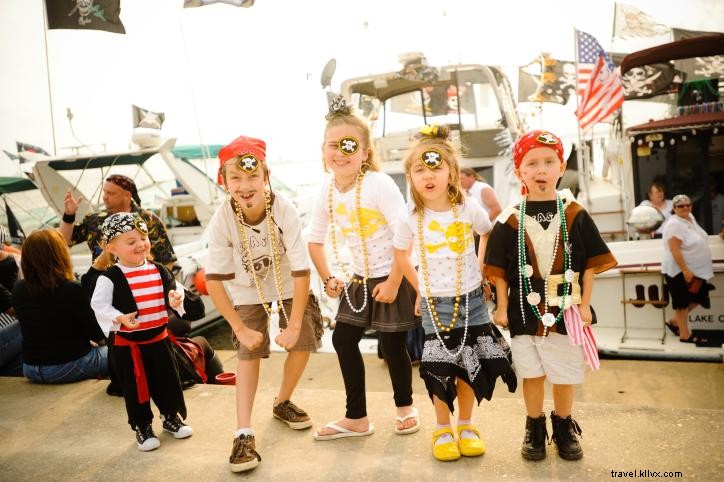 Experience the 60th Louisiana Pirate Festival in Lake Charles: Free Family Fun, Fireworks & More