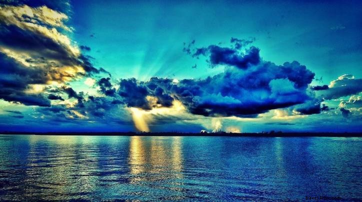 Stunning Lake Charles Sunset Through a Visitor s Eyes: #VisitLakeCharles Photo of the Month