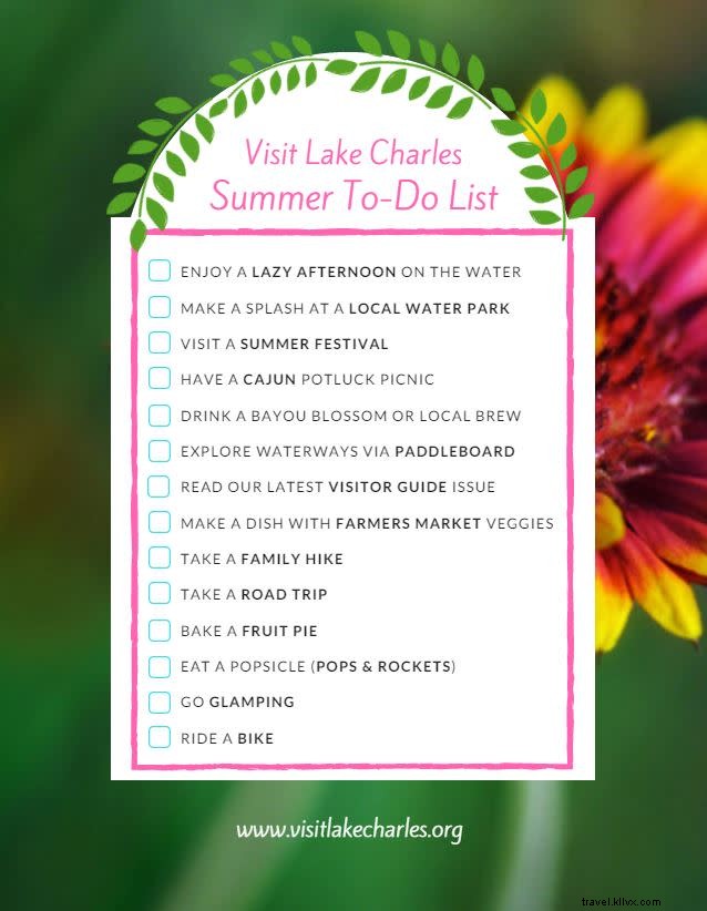 15 Epic Ways to Maximize Your Louisiana Summer in Lake Charles