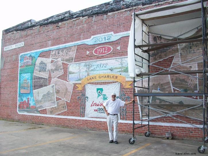Lake Charles Wall Crawl: Discover 13 Iconic Murals Showcasing Local History and Culture