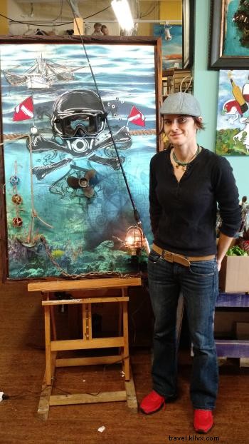 Candice Alexander: Visionary Artist Behind Lake Charles  Iconic Tree of Life Mural