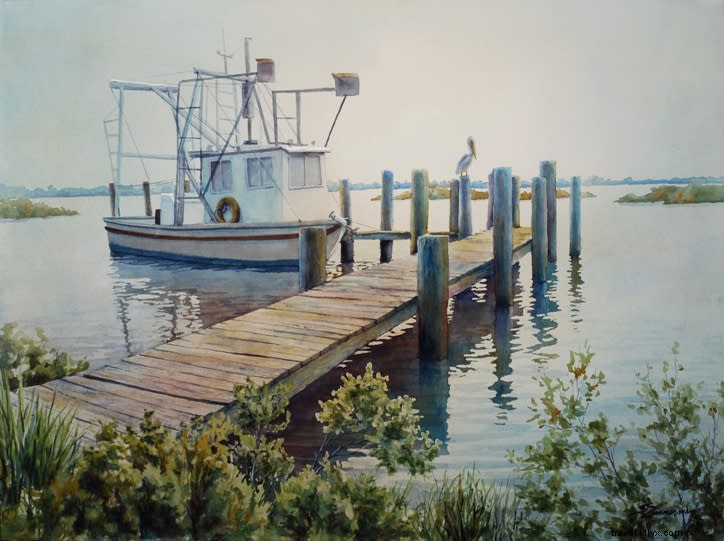 Sue Zimmermann: Renowned Lake Charles Watercolorist Inspired by Nature and History