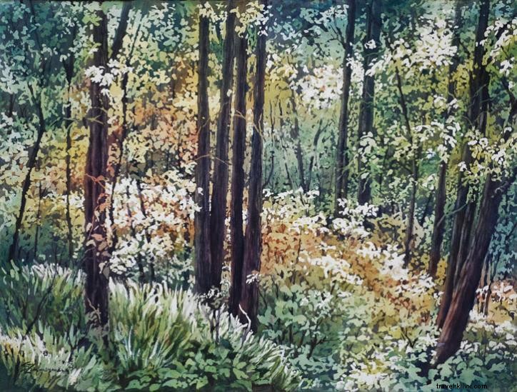 Sue Zimmermann: Renowned Lake Charles Watercolorist Inspired by Nature and History