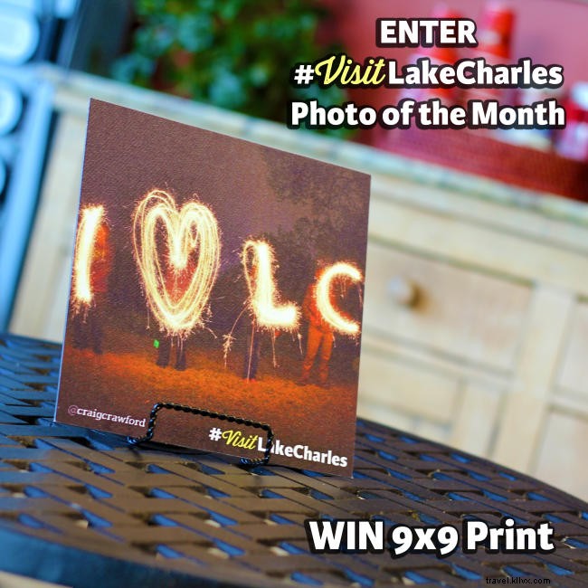 Stunning Lake Charles Sunset: #VisitLakeCharles Photo of the Month Winner