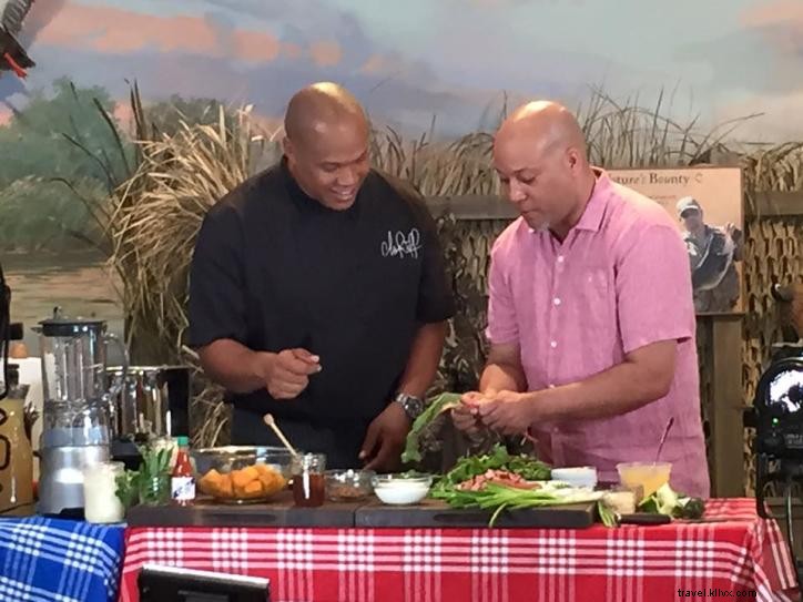 Behind the Scenes: Chef Jeff Henderson of Flip My Food Crafts Cajun Classics at Creole Nature Trail Adventure Point