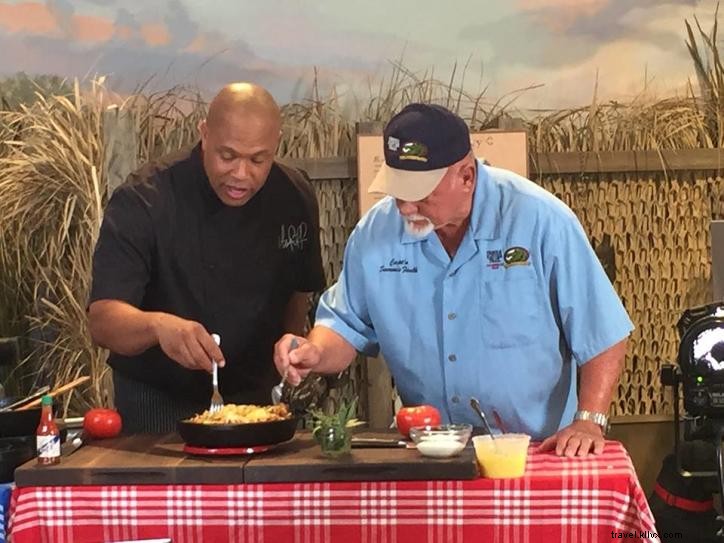 Behind the Scenes: Chef Jeff Henderson of Flip My Food Crafts Cajun Classics at Creole Nature Trail Adventure Point