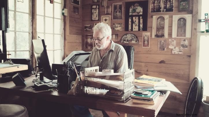 Frank Thompson: Southwest Louisiana Artist Pioneering Fused Glass Wall Art