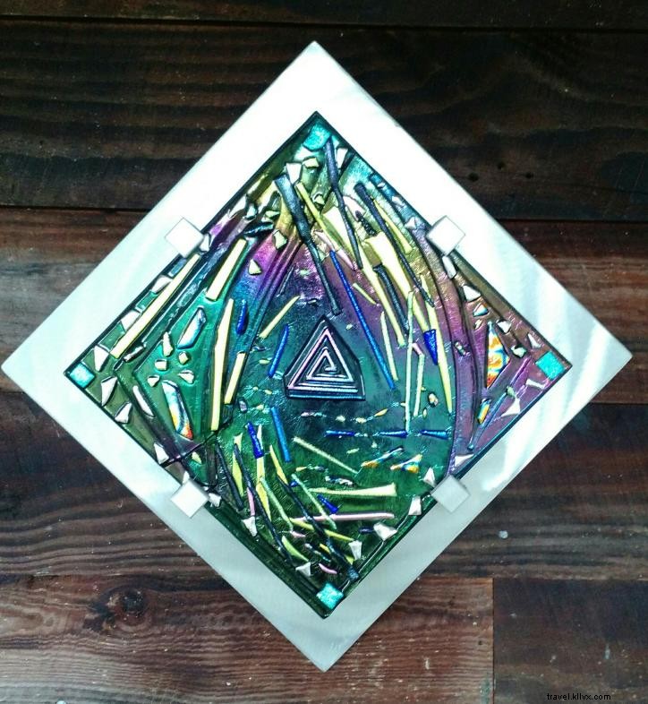 Frank Thompson: Southwest Louisiana Artist Pioneering Fused Glass Wall Art