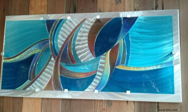 Frank Thompson: Southwest Louisiana Artist Pioneering Fused Glass Wall Art