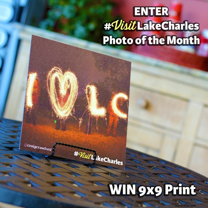 Once in a Blue Moon: Stunning #VisitLakeCharles Photo of the Month Winner