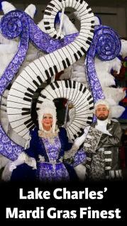Mardi Gras Majesty: Stunning Costumes at Lake Charles  Royal Gala