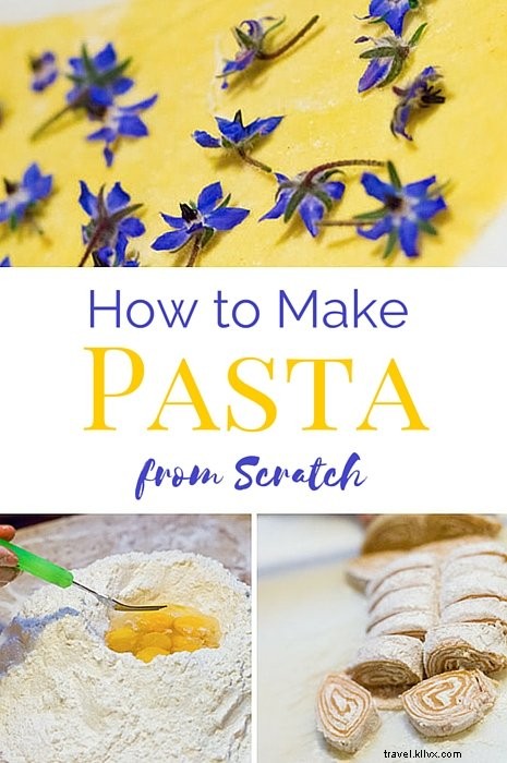 Authentic Homemade Pasta from Scratch: Recipe from a Tuscan Cooking Class