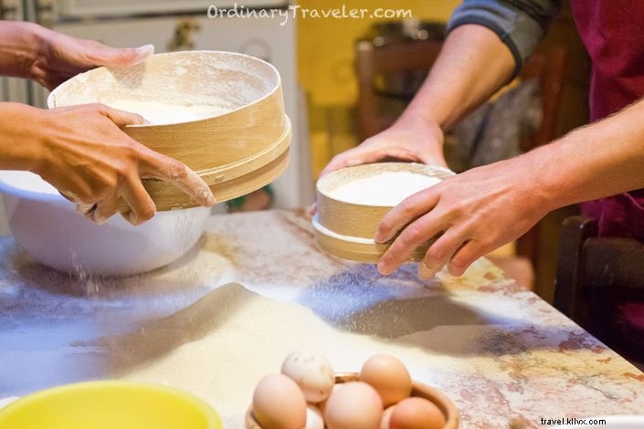 Authentic Homemade Pasta from Scratch: Recipe from a Tuscan Cooking Class