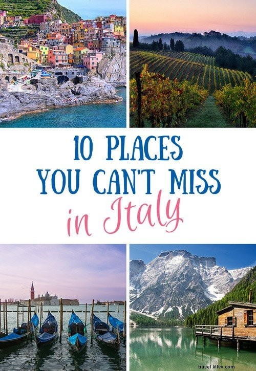 Top 10 Must-Visit Destinations in Italy: Beyond Rome s Eternal Charm