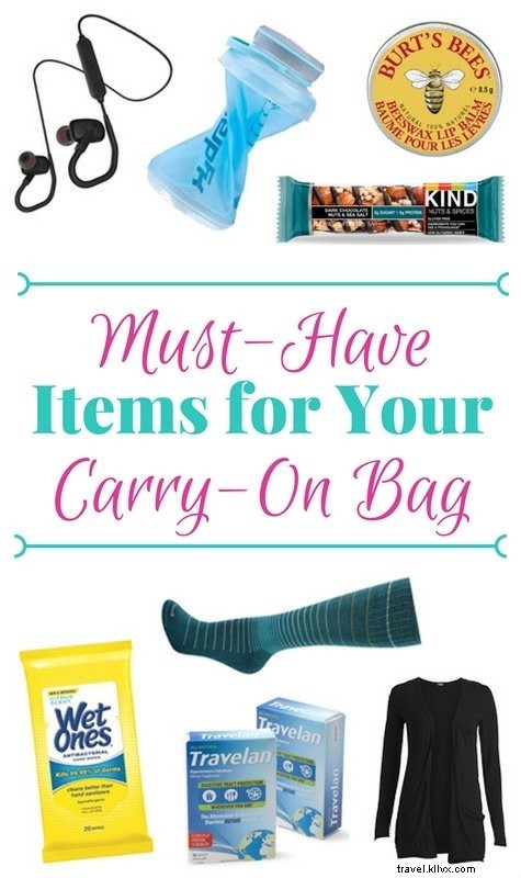 6 Essential Carry-On Items for Stress-Free Travel