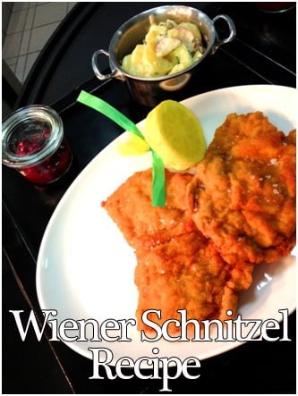 Authentic Wiener Schnitzel Recipe from Brasserie 1806 at Breidenbacher Hof, Düsseldorf