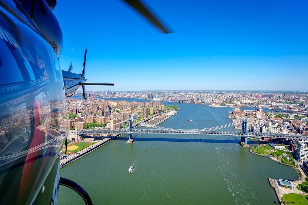 Thrilling Open-Door Helicopter Flight Over Manhattan: An Aerial Photography Adventure with FlyNYON