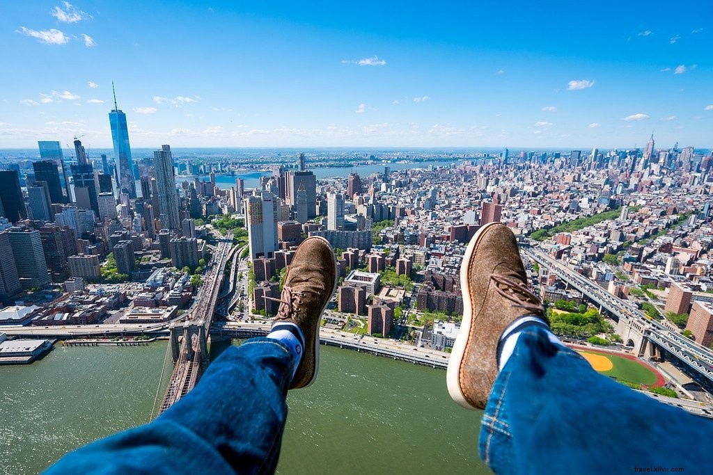 Thrilling Open-Door Helicopter Flight Over Manhattan: An Aerial Photography Adventure with FlyNYON