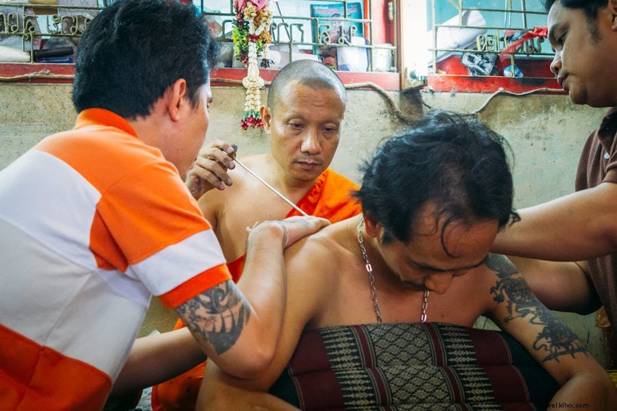 The Sacred Power of a Sak Yant Tattoo: A Thai Monk’s Hand‑Etched Blessing