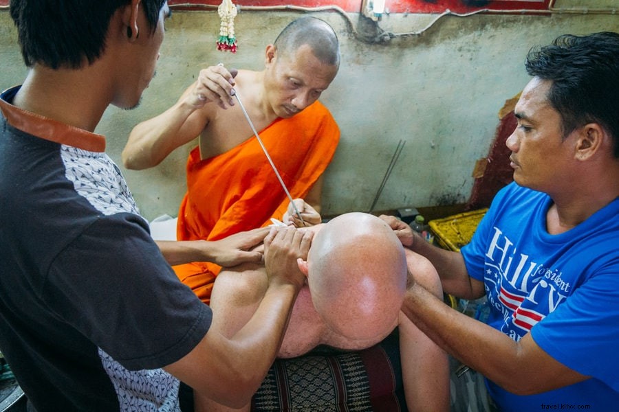 The Sacred Power of a Sak Yant Tattoo: A Thai Monk’s Hand‑Etched Blessing