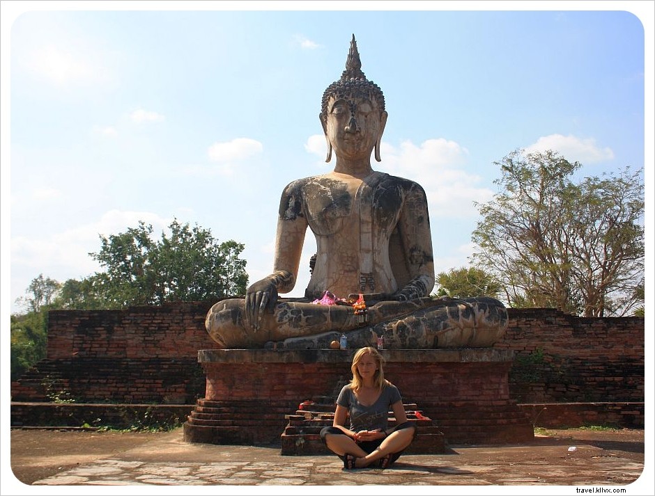 An Unexpected Temple Tour: Hijacked by a Buddhist Monk in Sukhothai, Thailand