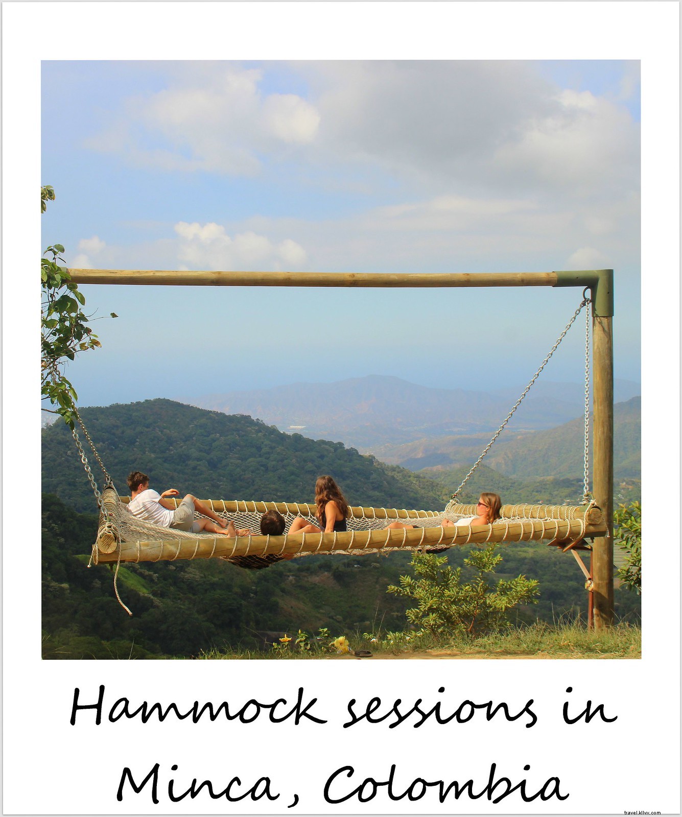 Breathtaking Mountain Views from a Giant Hammock in Minca, Colombia – Polaroid of the Week