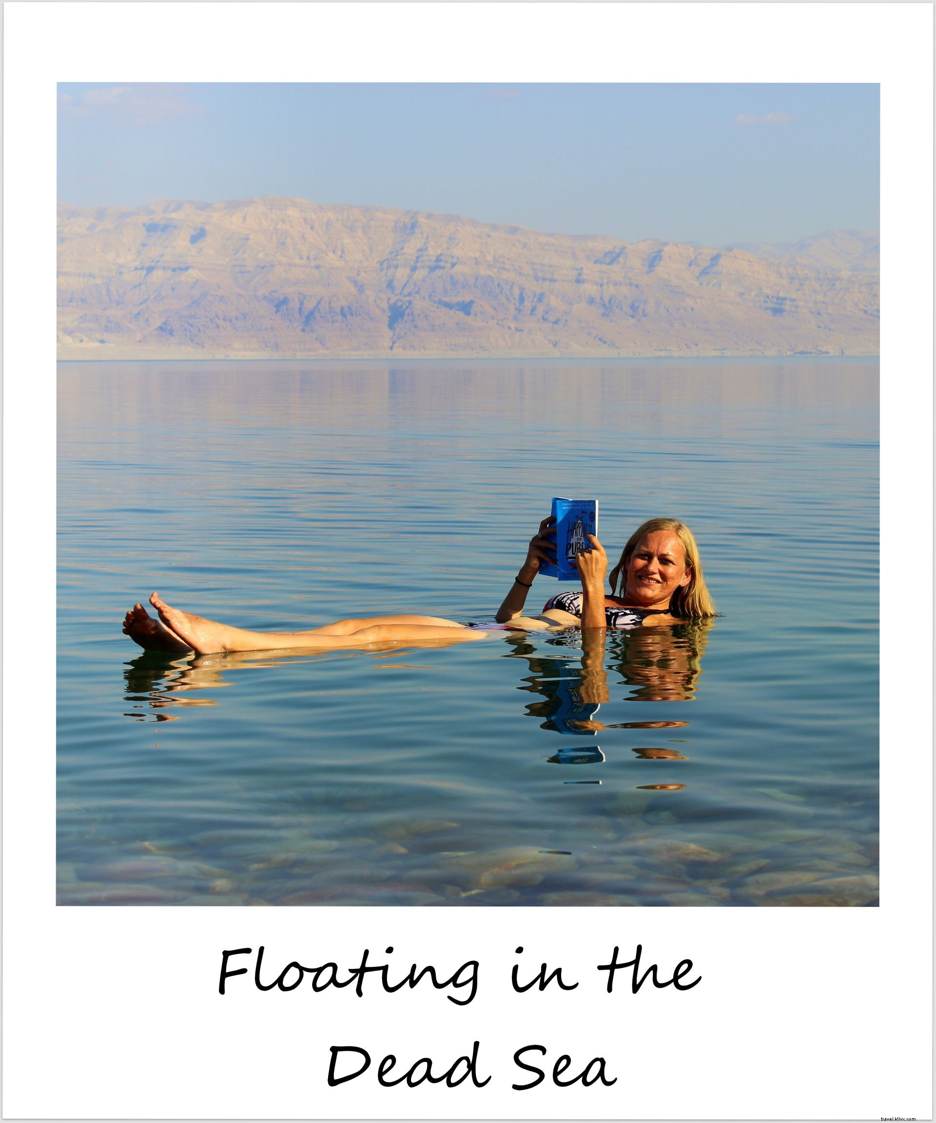 Polaroid of the Week: Effortlessly Floating in Israel s Dead Sea