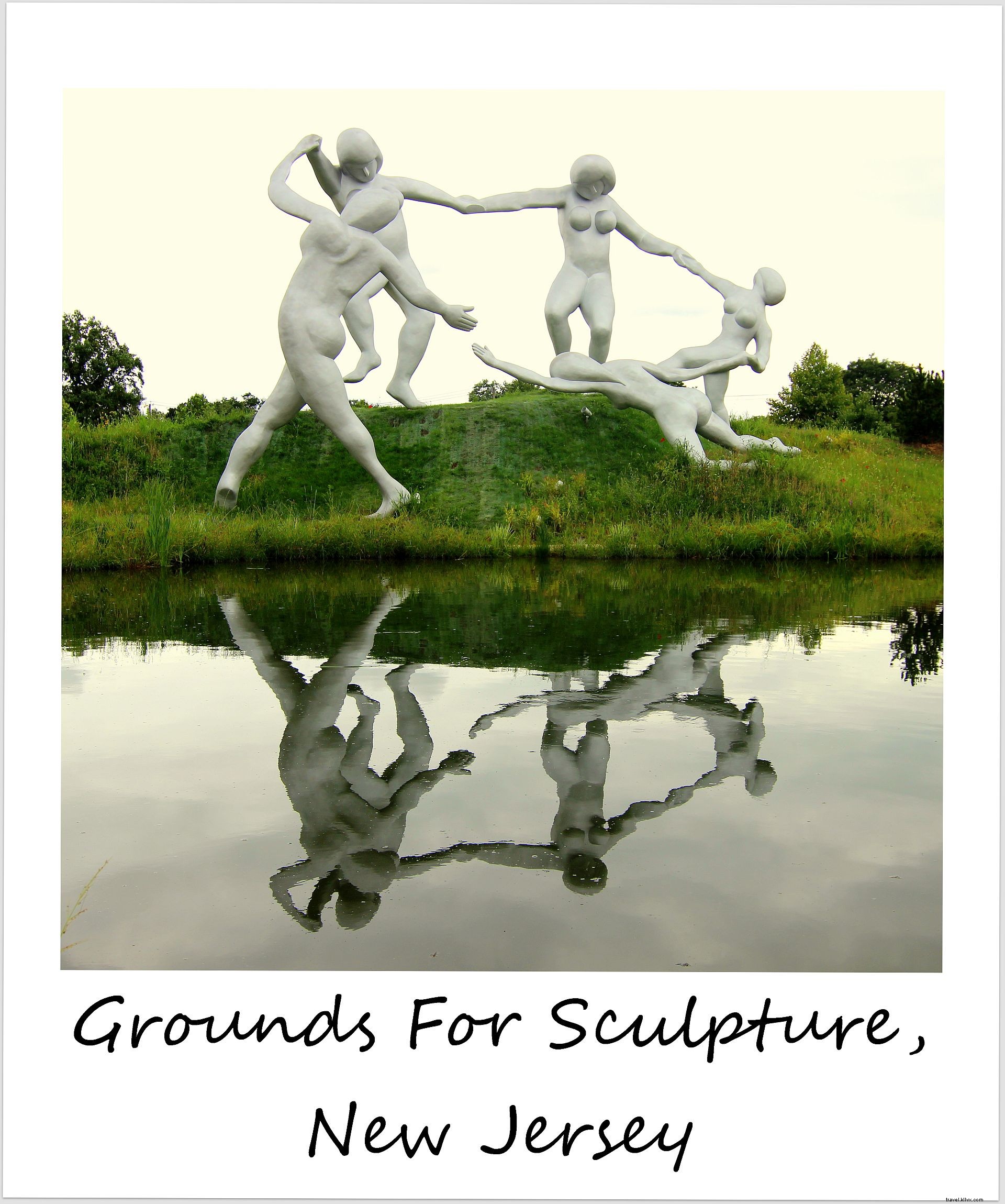 Polaroid of the Week: Awe-Inspiring Sculptures at Grounds For Sculpture in New Jersey