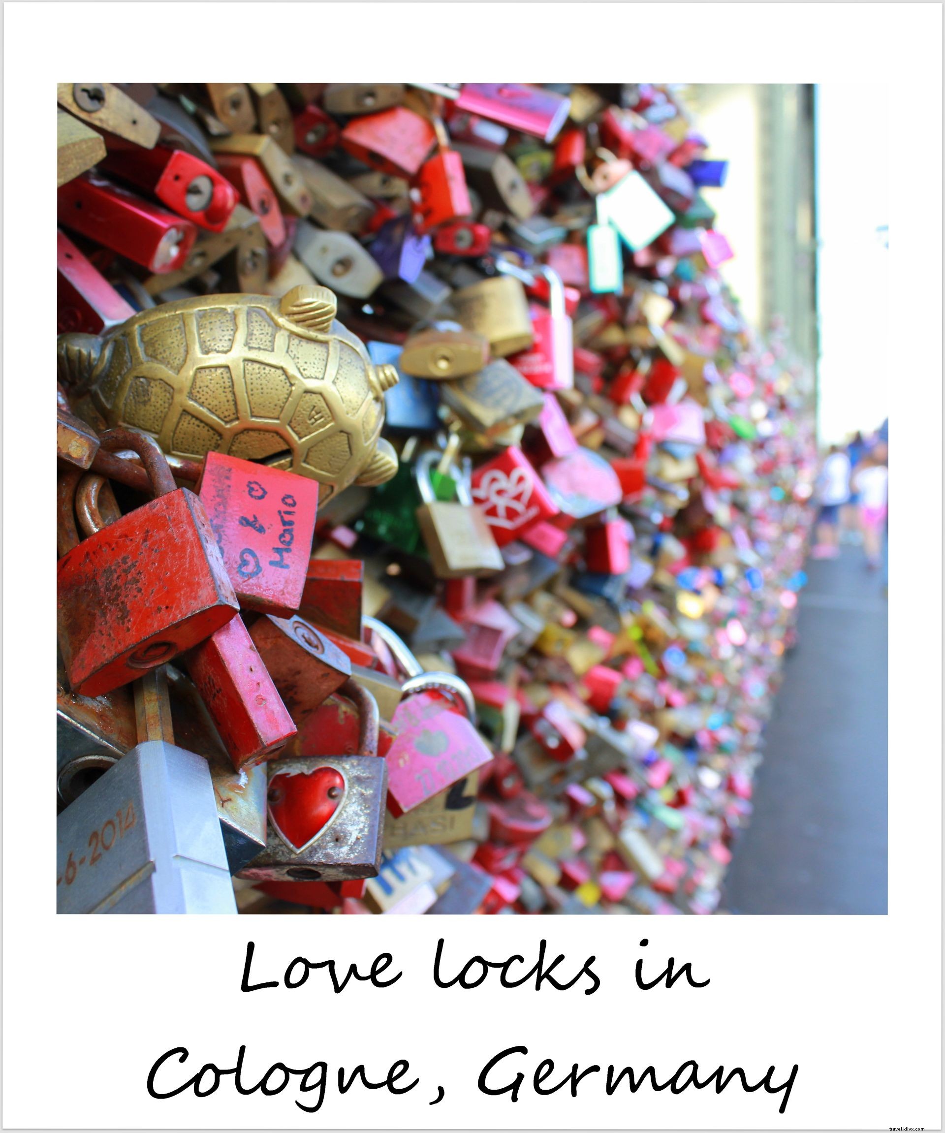 Polaroid of the Week: Stunning Love Locks on Cologne s Hohenzollern Bridge