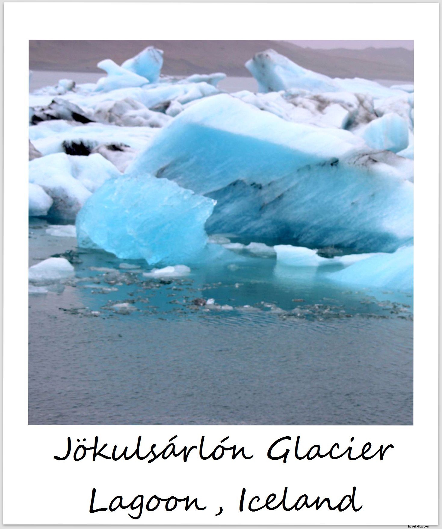 Polaroid of the Week: Iceland s Stunning Icy Glacier Lagoon