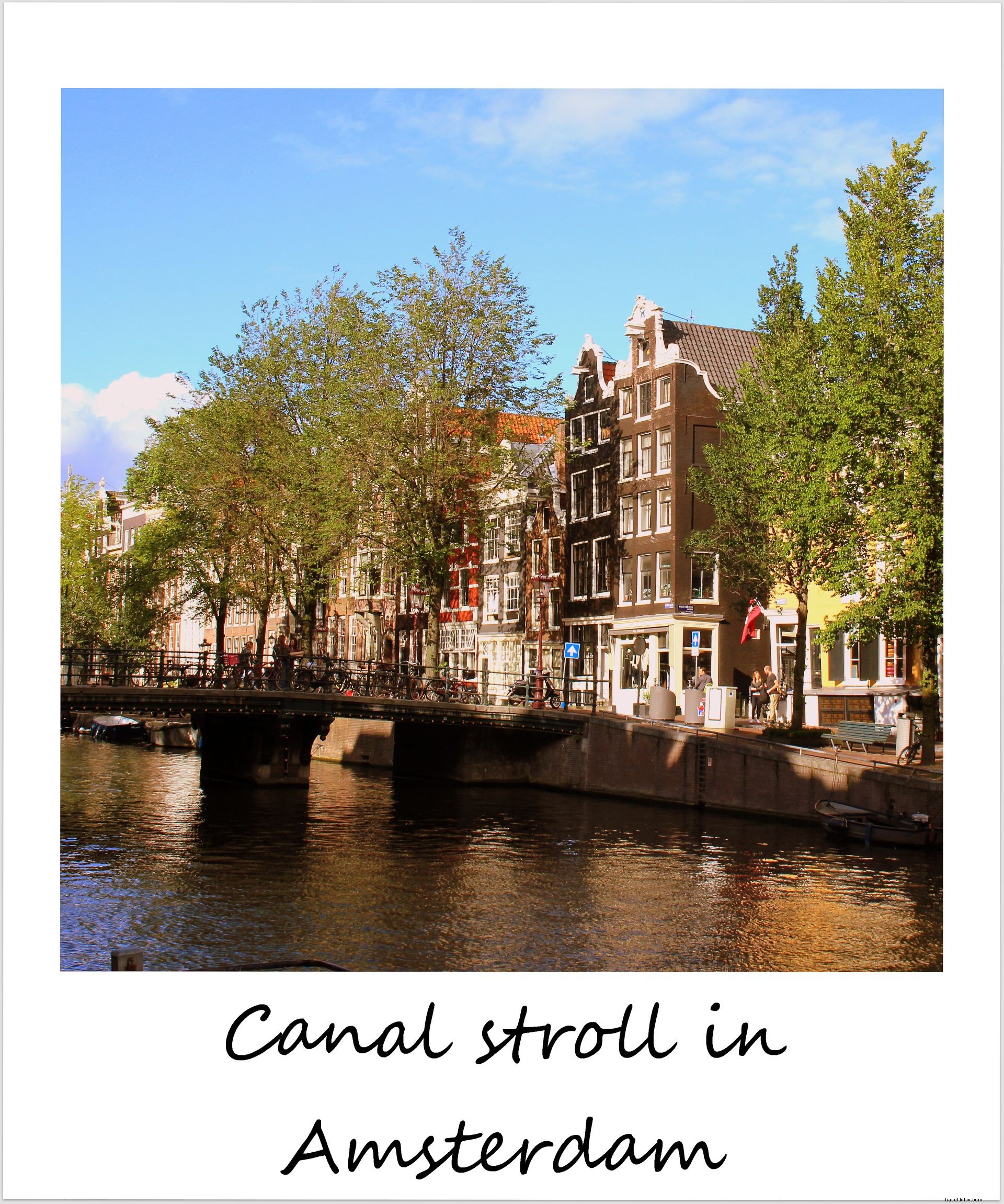 Polaroid of the Week: Serene Canal Stroll in Amsterdam