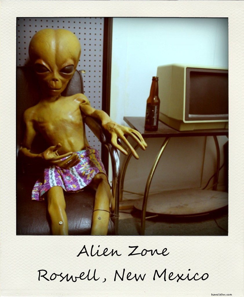Polaroid of the Week: Discovering the Alien Zone in Roswell, New Mexico