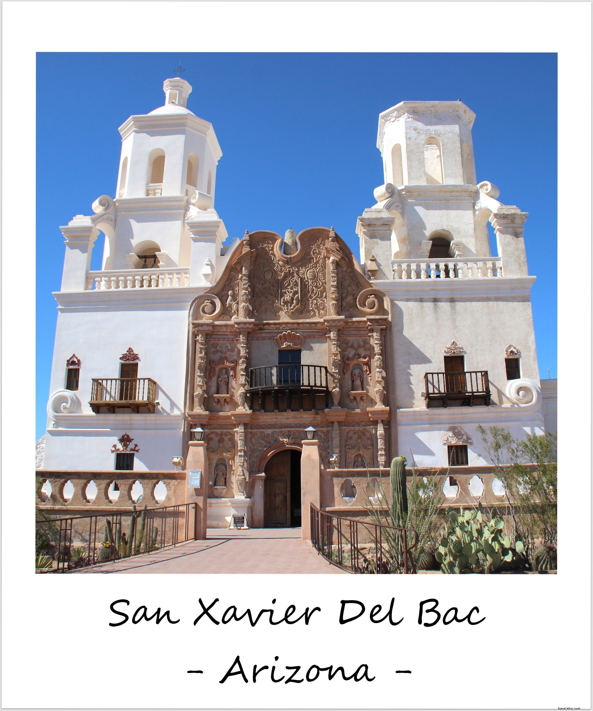 Polaroid of the Week: San Xavier del Bac – Arizona s Oldest European Structure