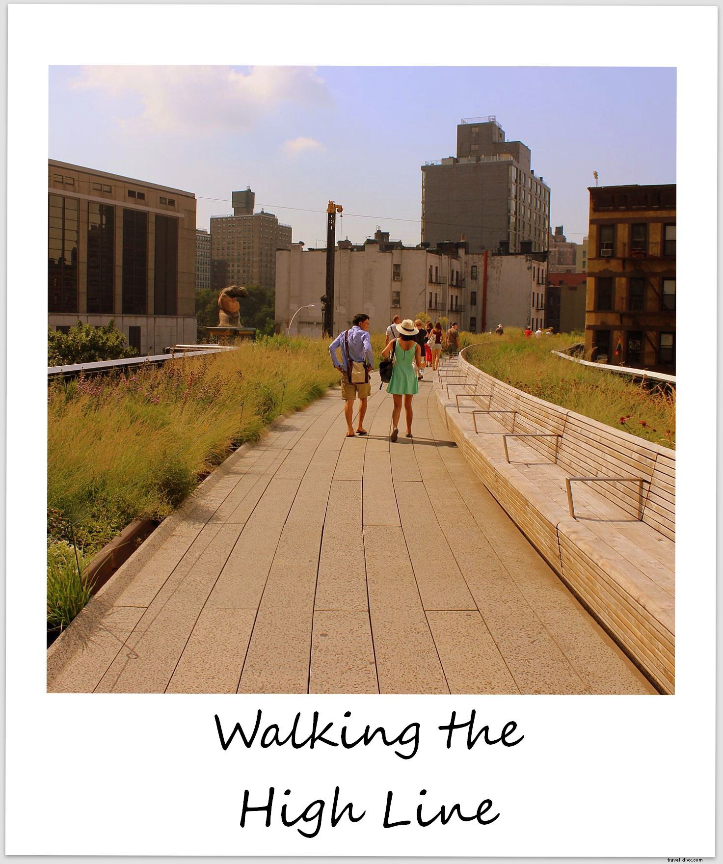 Polaroid of the Week: A Serene Stroll on NYC s High Line