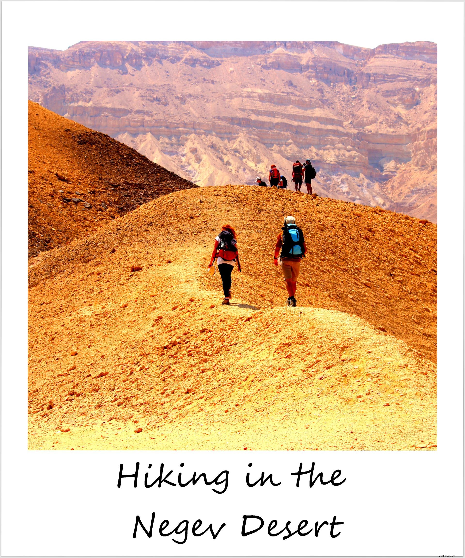 Polaroid of the Week: Trekking the Majestic Negev Desert on Israel s National Trail