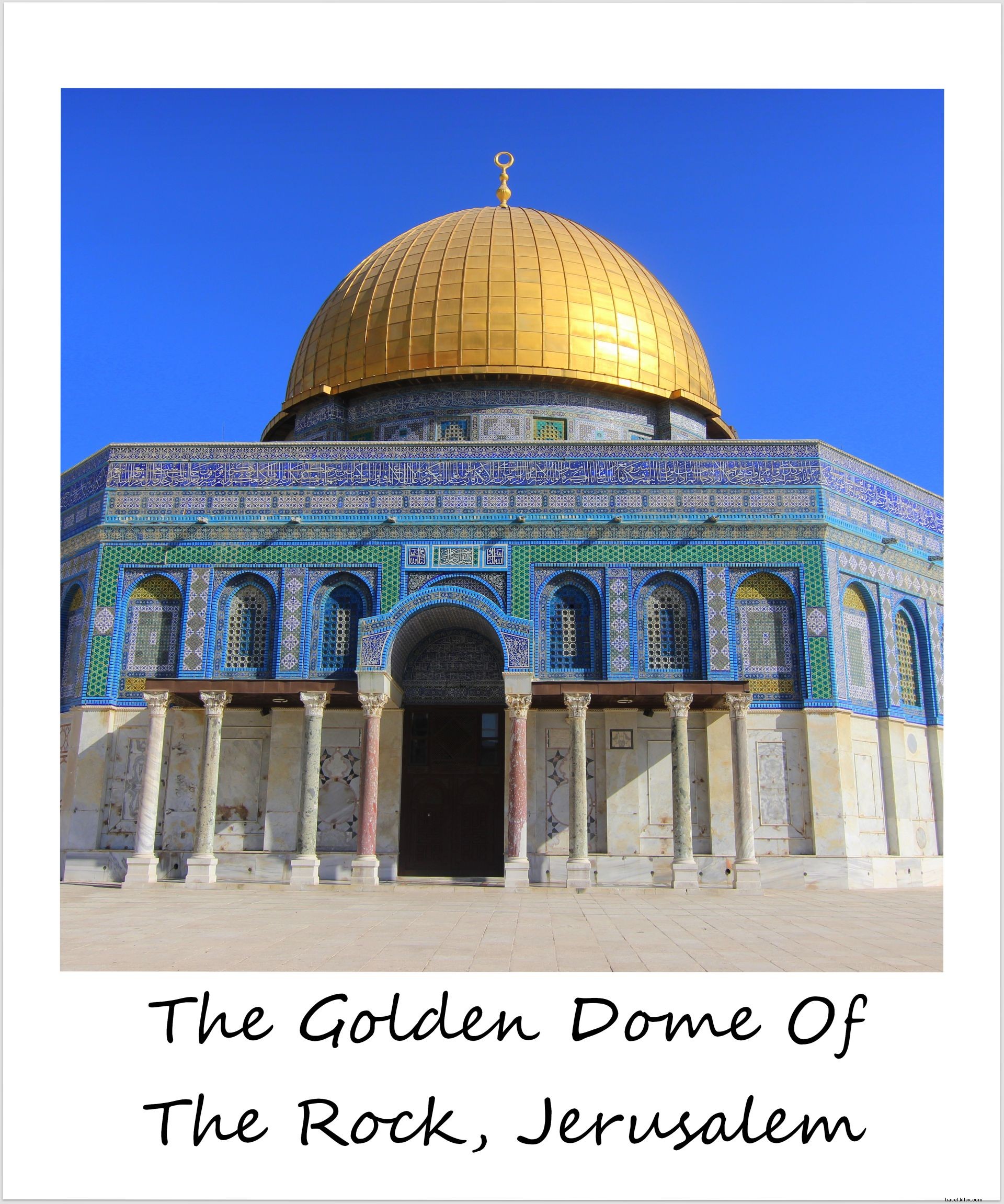 Polaroid of the Week: Jerusalem s Majestic Golden Dome of the Rock
