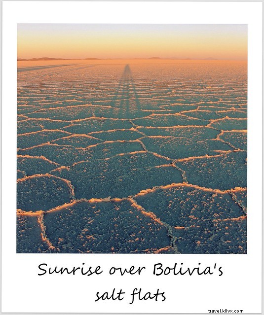 Polaroid of the Week: Breathtaking Sunrise Over Bolivia s Salar de Uyuni Salt Flats