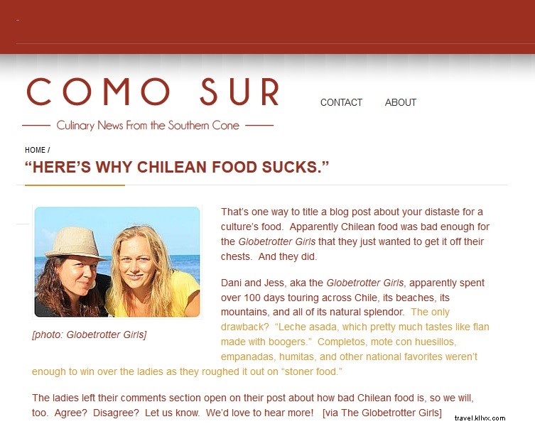 Why Our Chilean Food Review Sparked National Outrage: Lessons from a Viral Travel Controversy