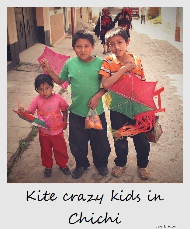 Polaroid of the Week: Kite Festival Magic in Chichicastenango During Día de los Muertos