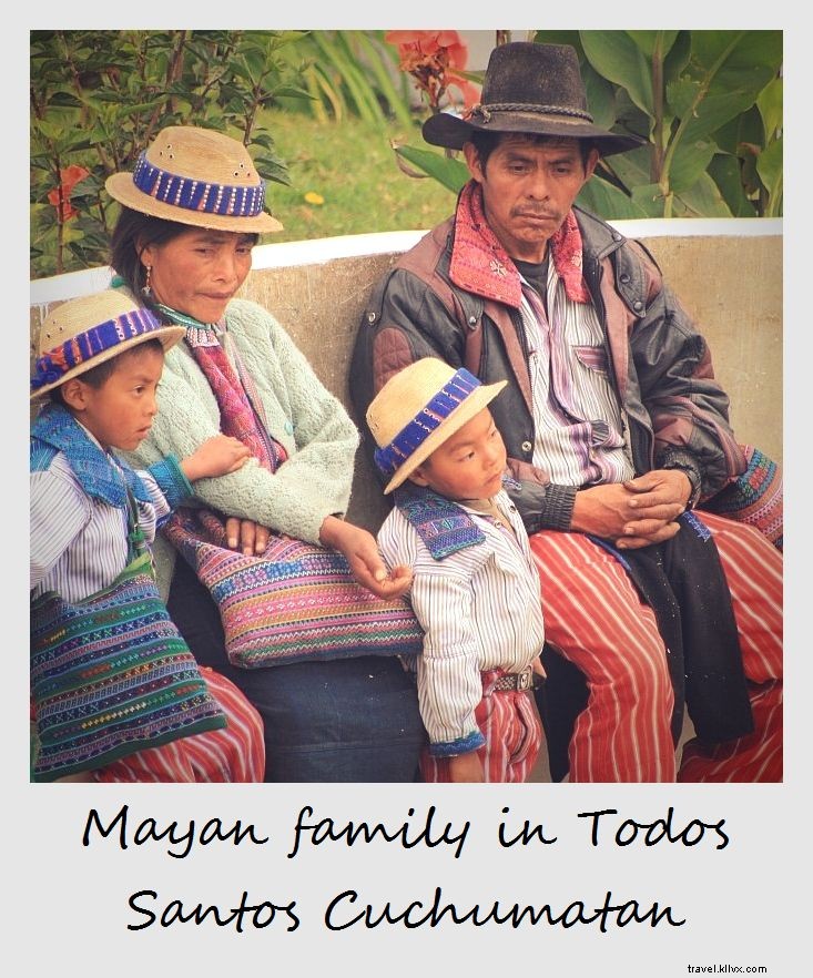 Polaroid of the Week: Mayan Family in Todos Santos Cuchumatán, Guatemala
