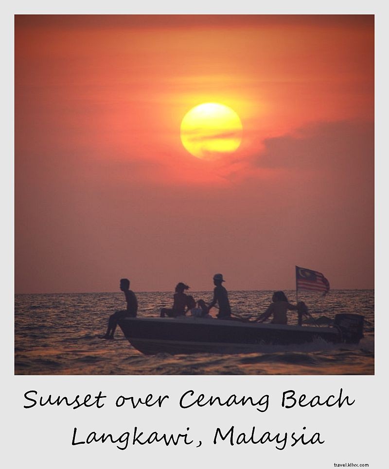 Polaroid of the Week: Breathtaking Sunset Over Langkawi Island, Malaysia
