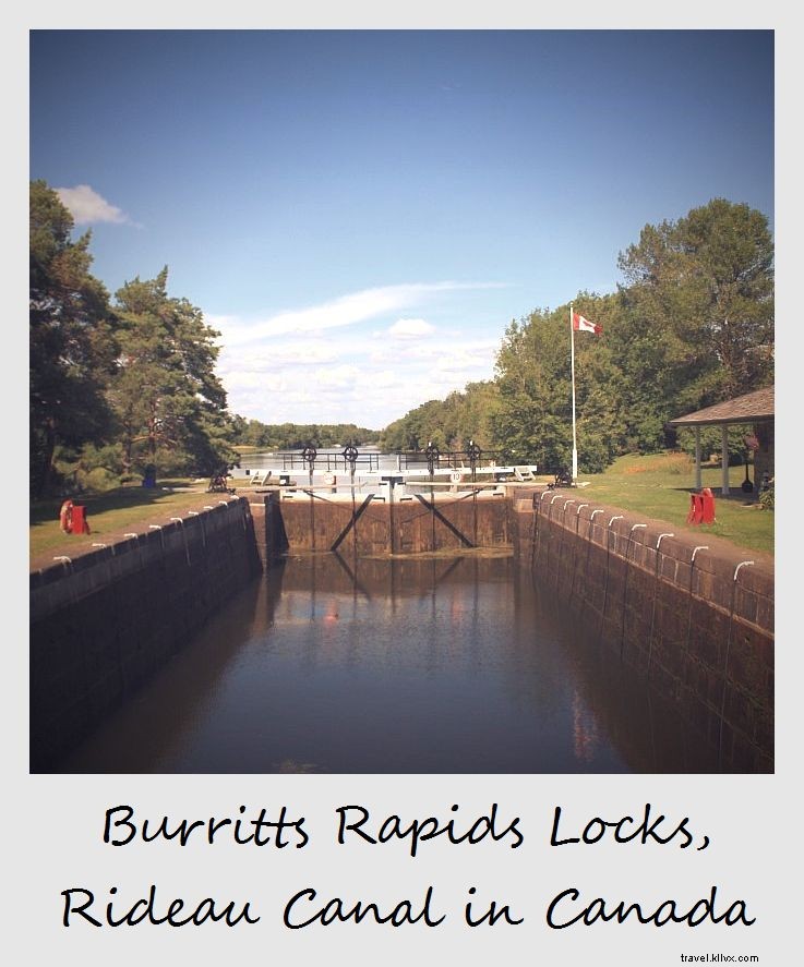 Polaroid of the Week: Captivating Burritts Rapids Locks on the Historic Rideau Canal