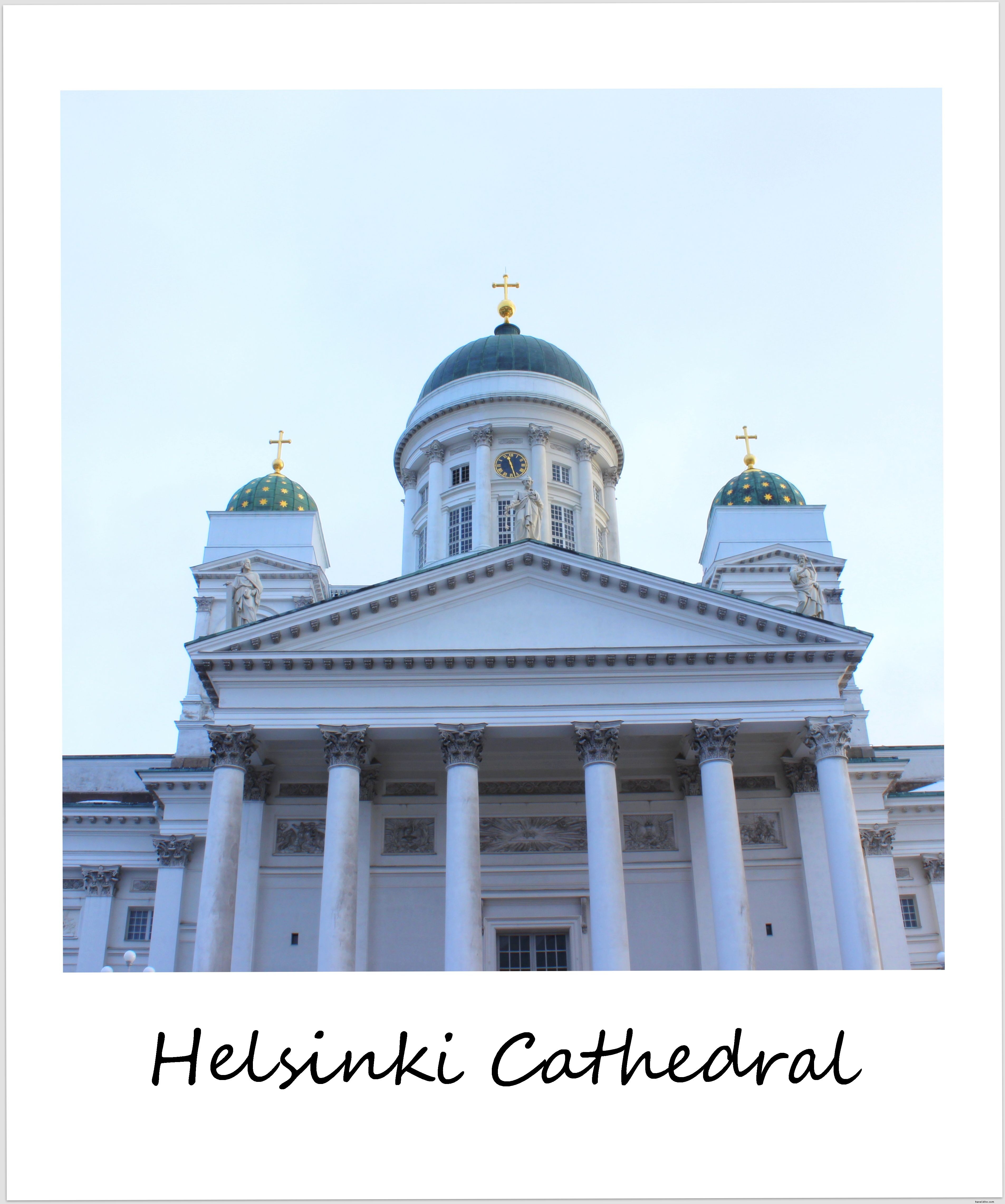 Polaroid of the Week: Helsinki s Majestic Cathedral in Fresh Winter Snow