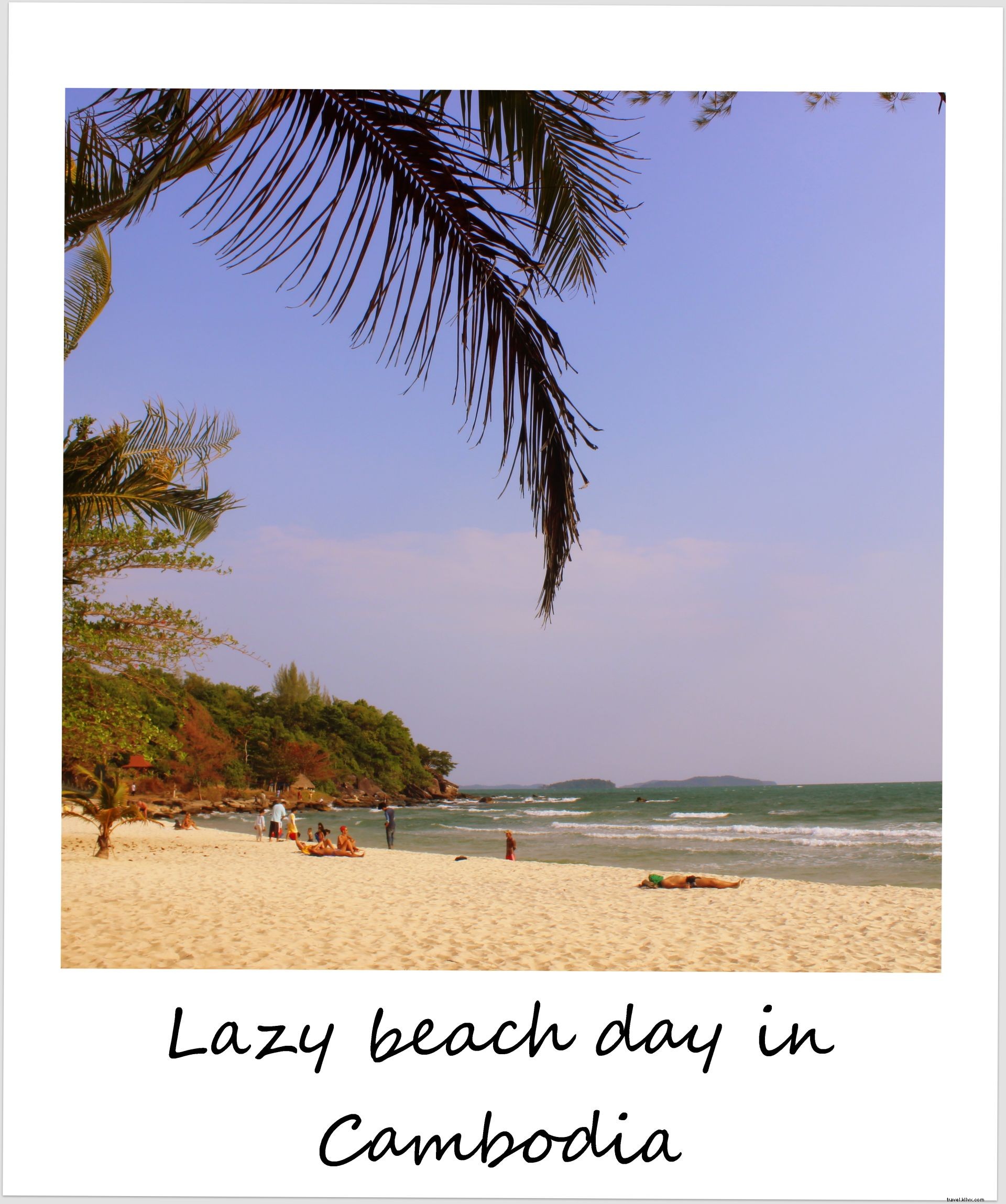 Polaroid of the Week: Idyllic Lazy Beach Days on Cambodia s Otres Beach