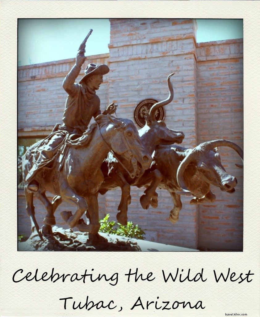 Polaroid of the Week: Tubac, Arizona s Wild West Legacy in Bronze Sculpture