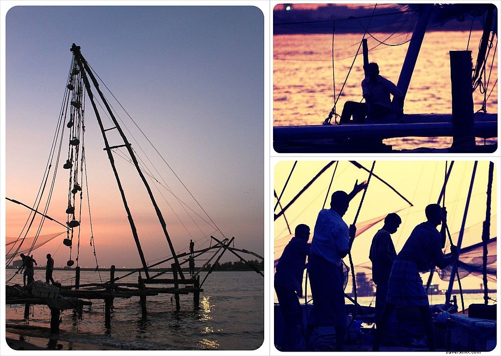 The Rigorous Daily Lives of South India s Fishermen: Chinese Nets in Kochi and Traditional Hauls in Kovalam
