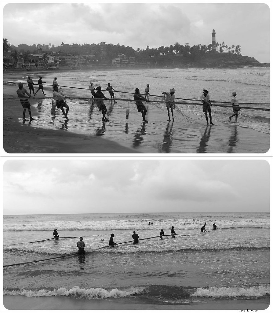The Rigorous Daily Lives of South India s Fishermen: Chinese Nets in Kochi and Traditional Hauls in Kovalam