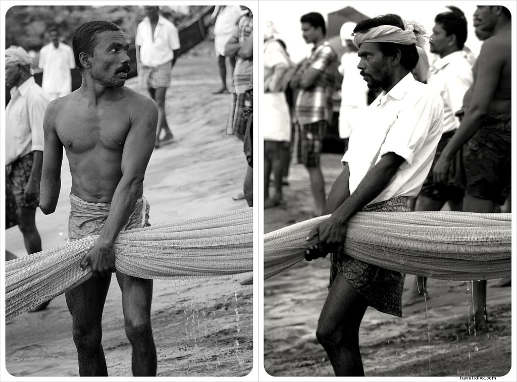 The Rigorous Daily Lives of South India s Fishermen: Chinese Nets in Kochi and Traditional Hauls in Kovalam