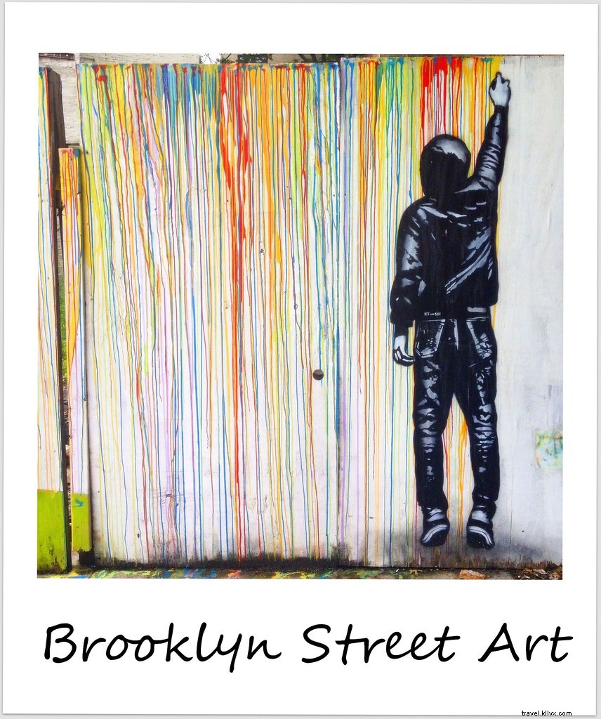 Polaroid of the Week: Caught in the Act – Vibrant Street Art in Brooklyn, New York